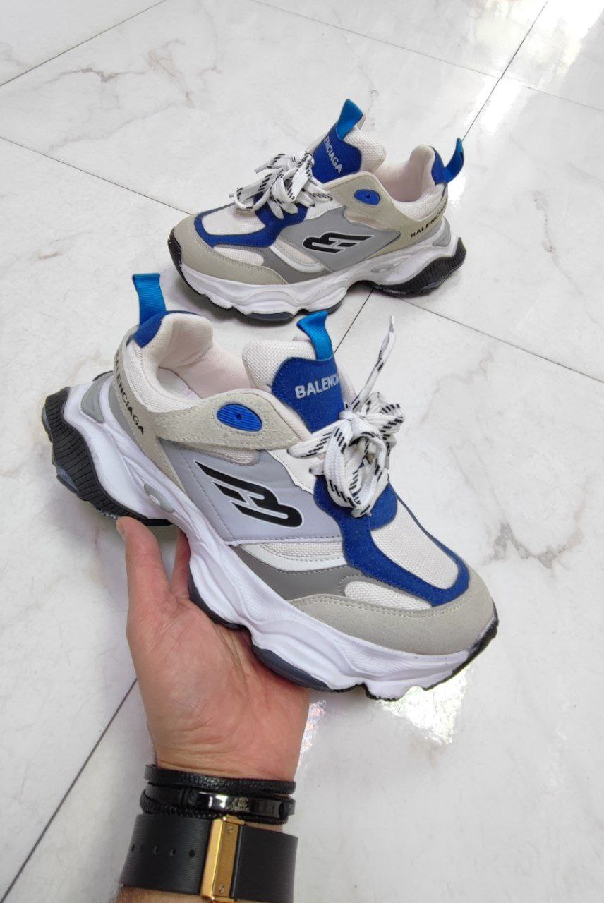 کتونی بالنسیاگا کارگو طوسی آبی کد 2022 balenciaga cargo sneaker