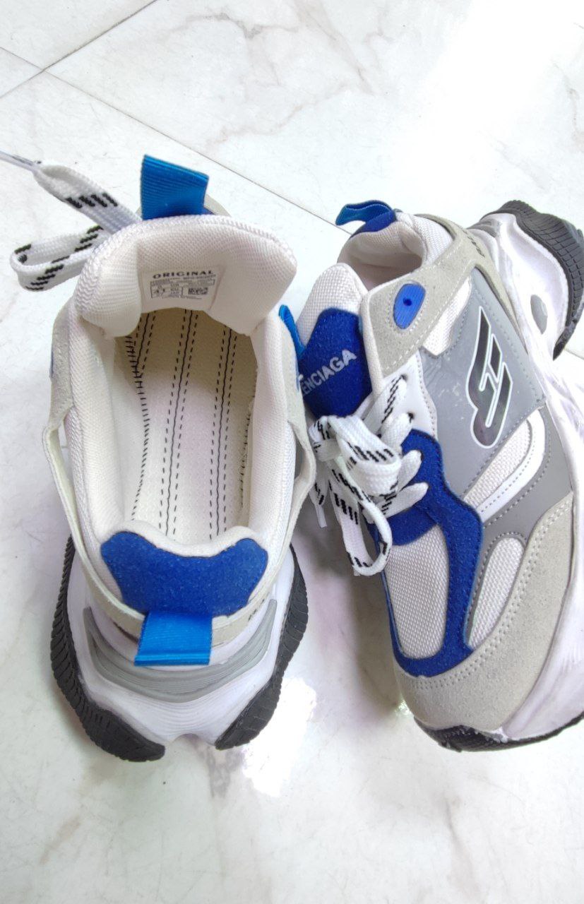 کتونی بالنسیاگا کارگو طوسی آبی کد 2022 balenciaga cargo sneaker