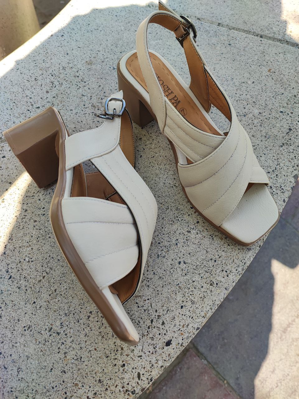 صندل پاشنه دار تابستانی زنانه کد 3045 Women's summer high-heeled sandals, code 3045