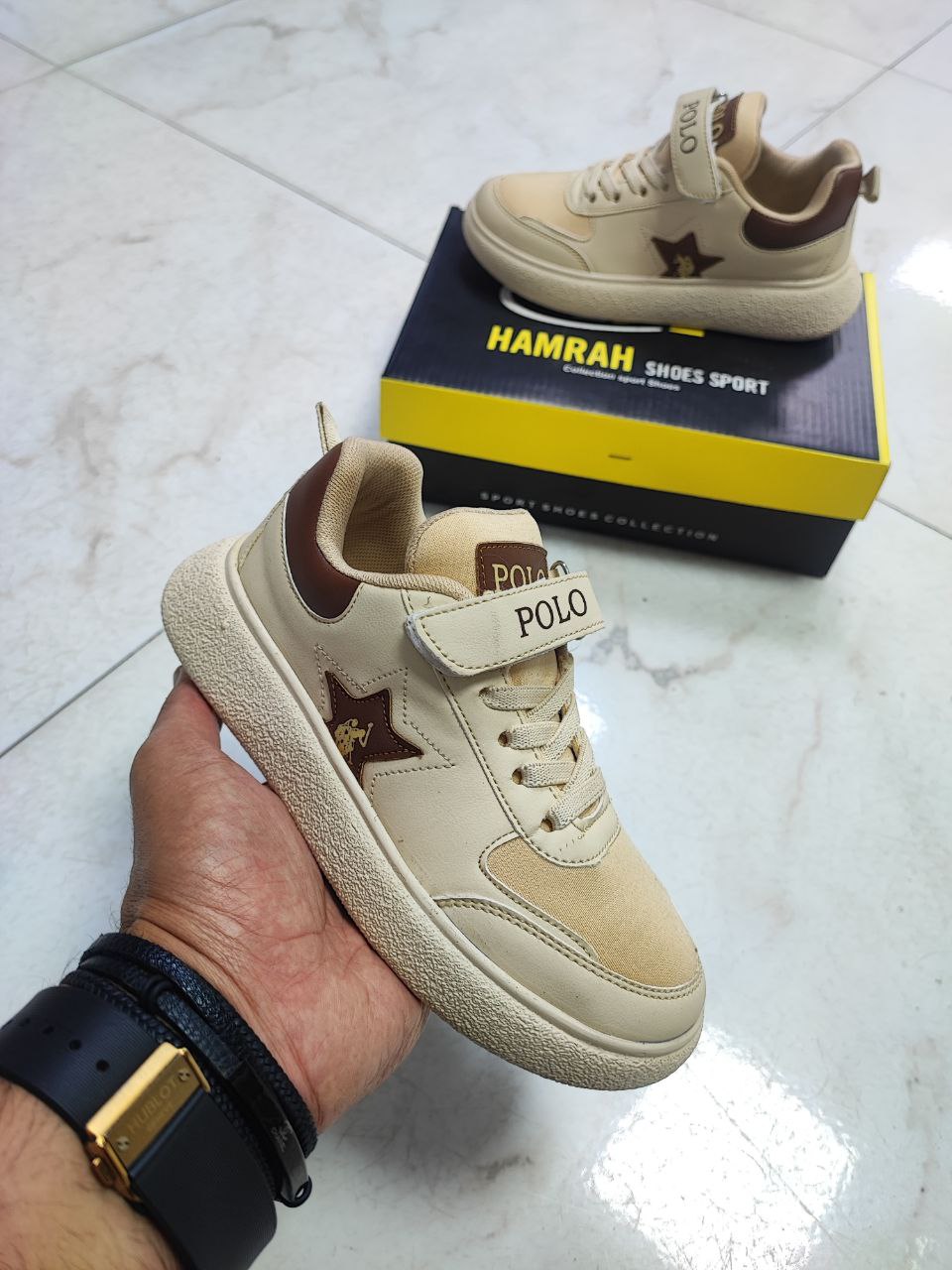 کتونی ونس پولو پسرانه و دخترانه کد 4011 Vans Polo sneakers for girls and boys code 4011