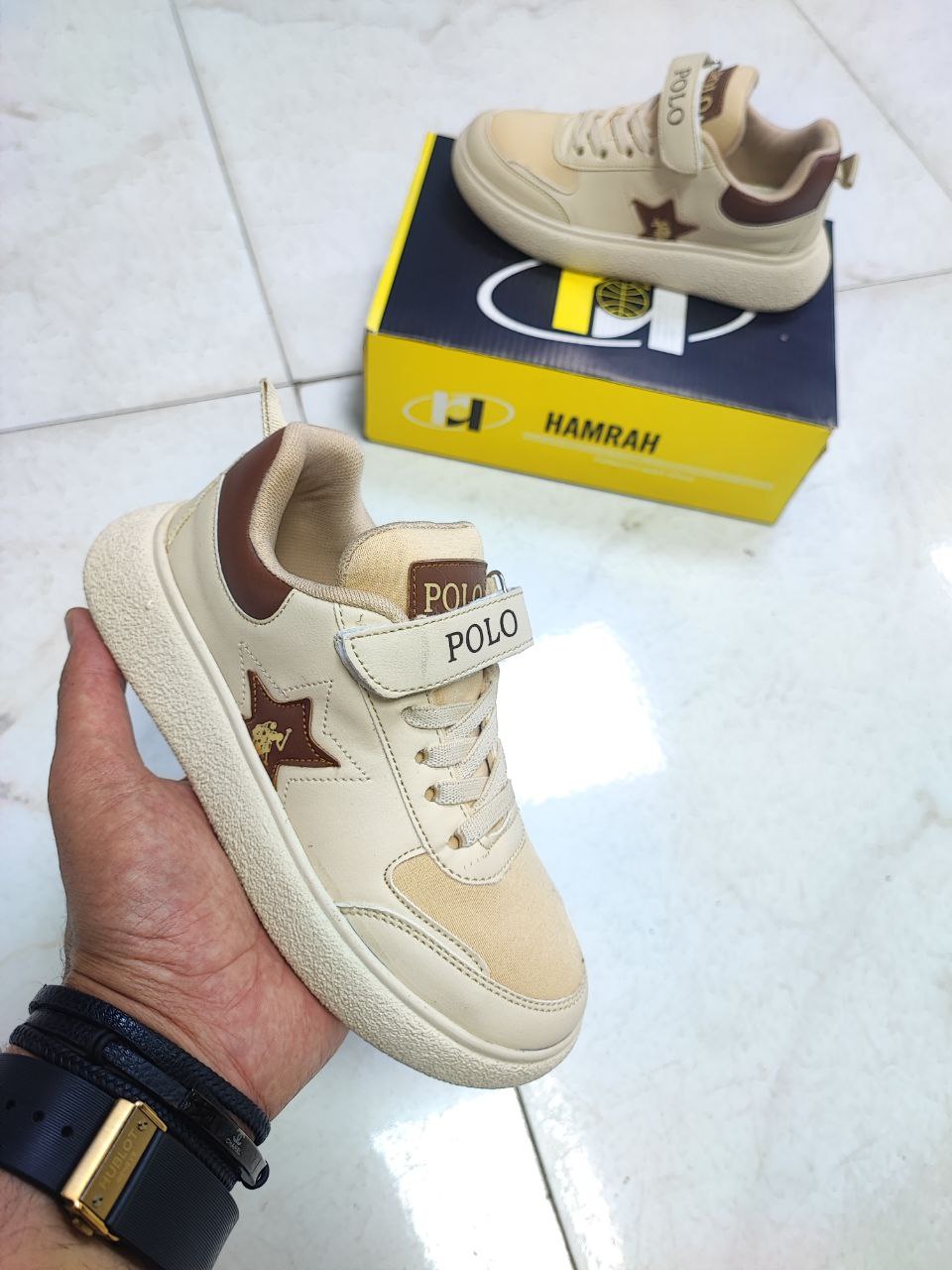 کتونی ونس پولو پسرانه و دخترانه کد 4011 Vans Polo sneakers for girls and boys code 4011