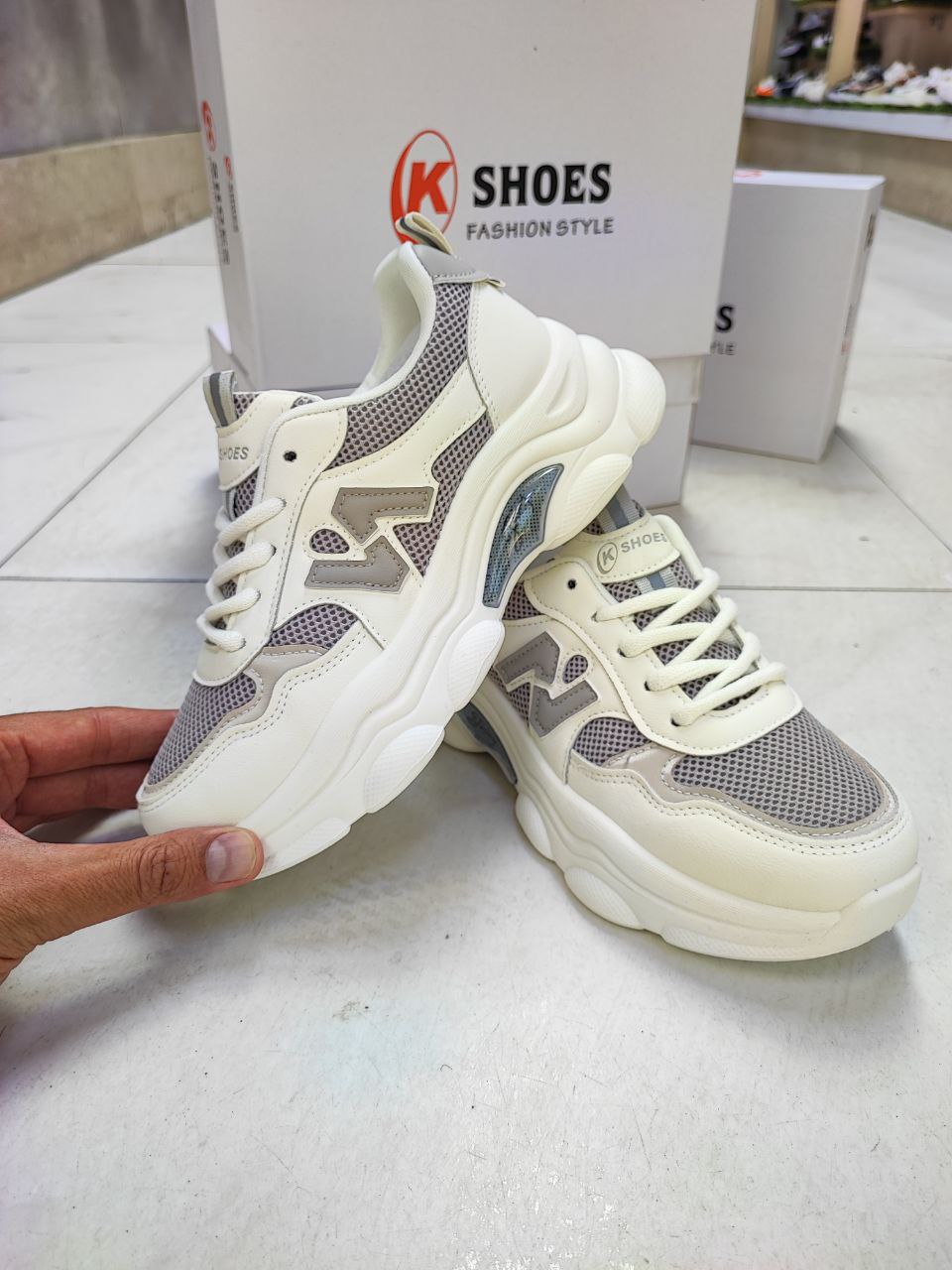 کتونی دخترانه خارجی نیوبالانس کد 4013 New Balance girls' sneakers, code 4013