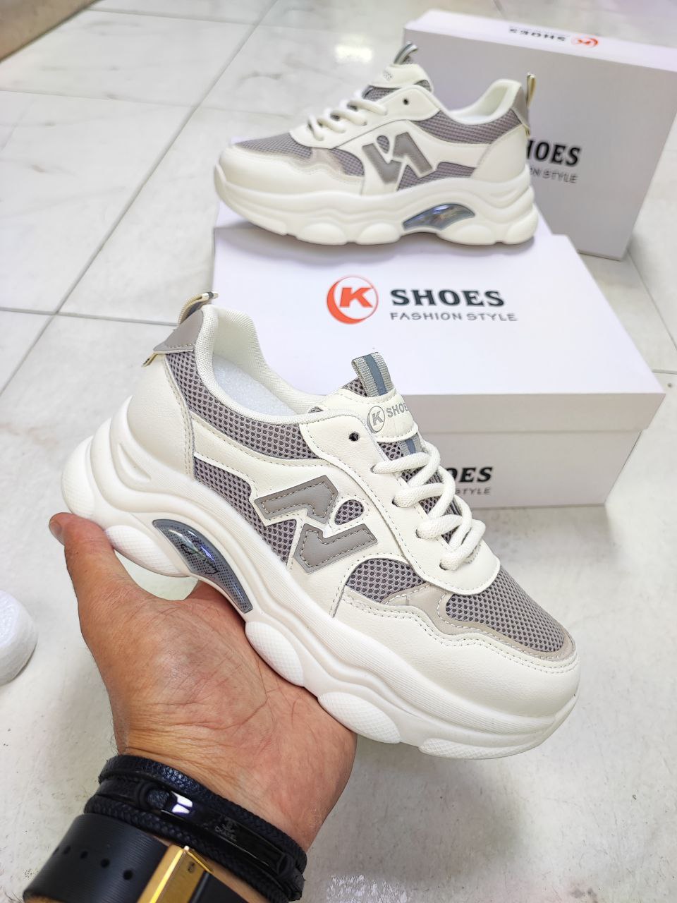 کتونی دخترانه خارجی نیوبالانس کد 4013 New Balance girls' sneakers, code 4013