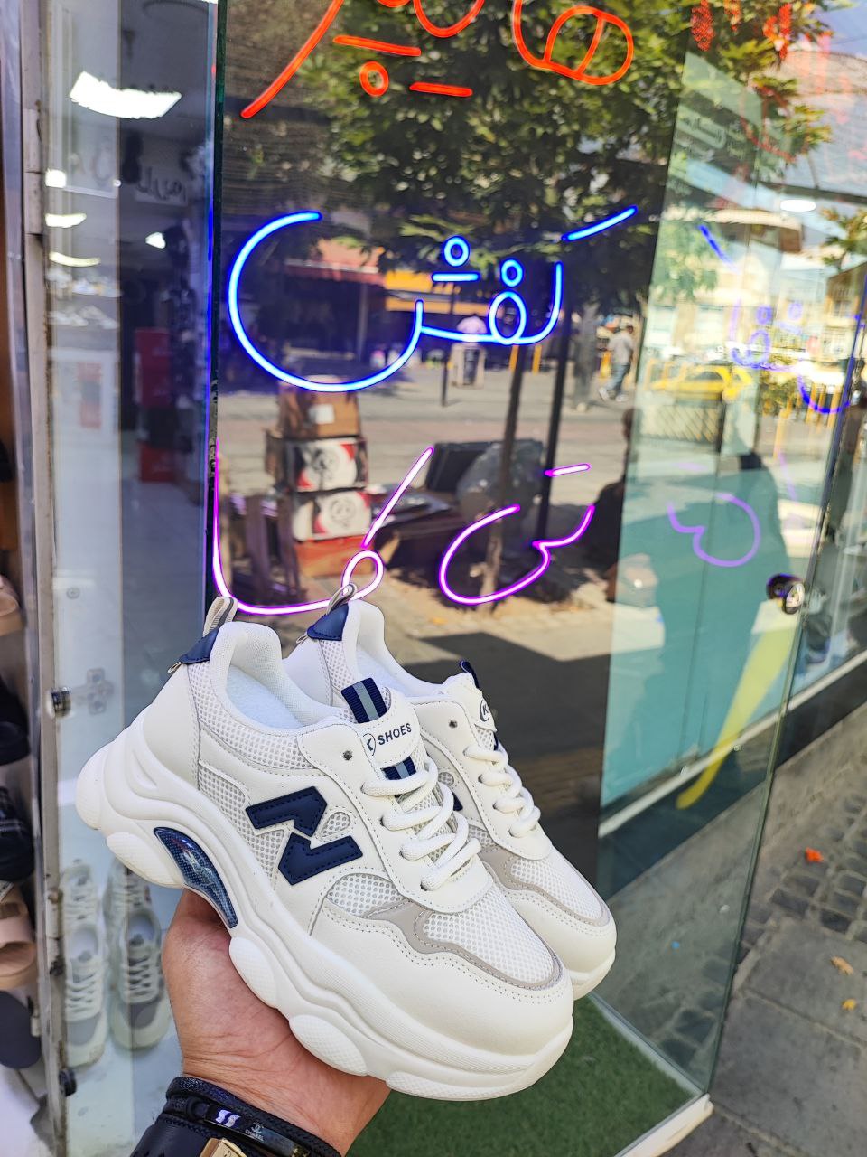 کتونی دخترانه خارجی نیوبالانس کد 4014 New Balance girls' sneakers, code 4014