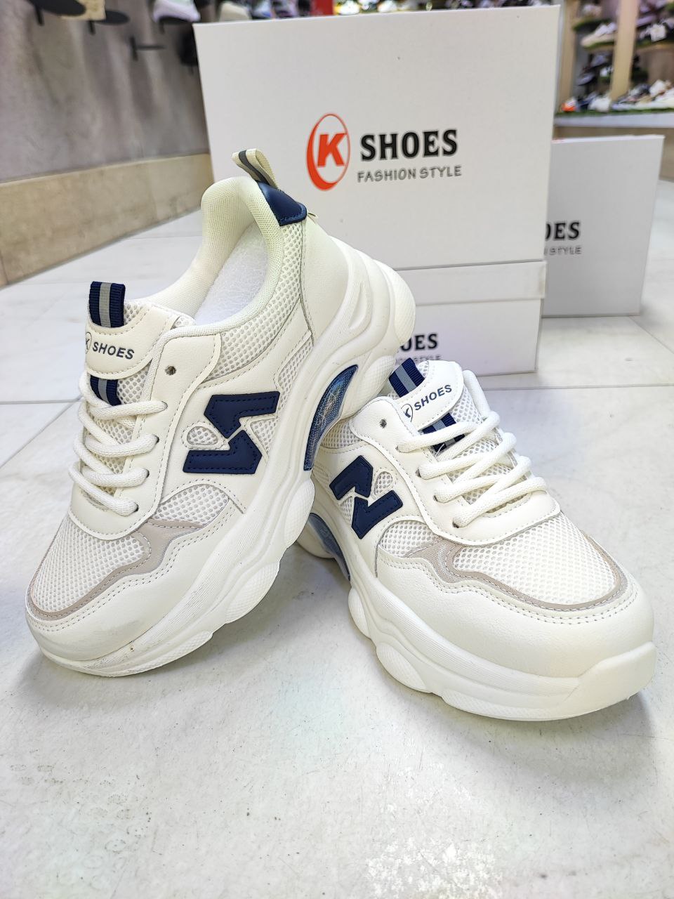 کتونی دخترانه خارجی نیوبالانس کد 4014 New Balance girls' sneakers, code 4014