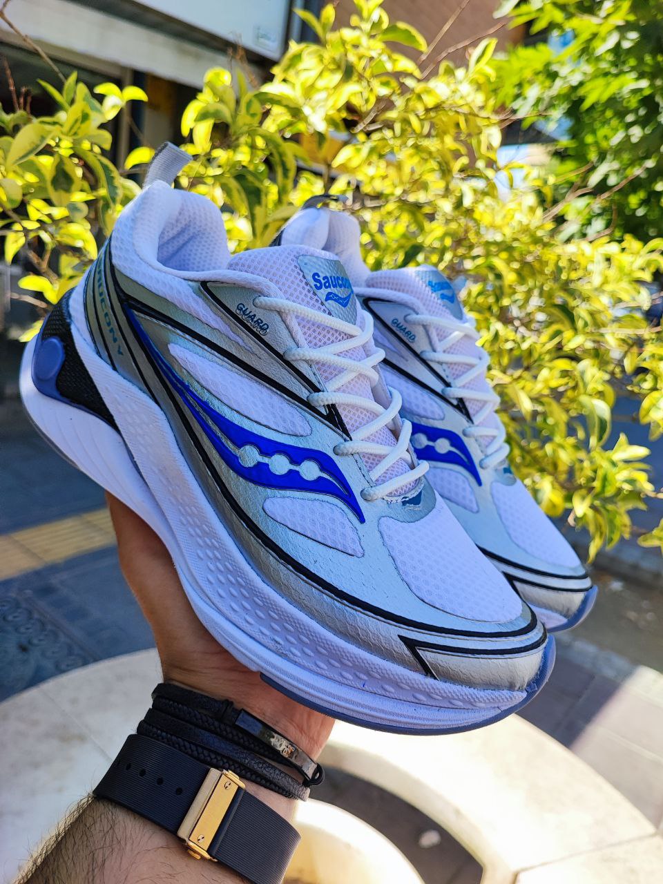 کتونی ورزشی مردانه مدل ساکونی saucony کد 2075 Men's sports shoes, Saucony model, code 2075