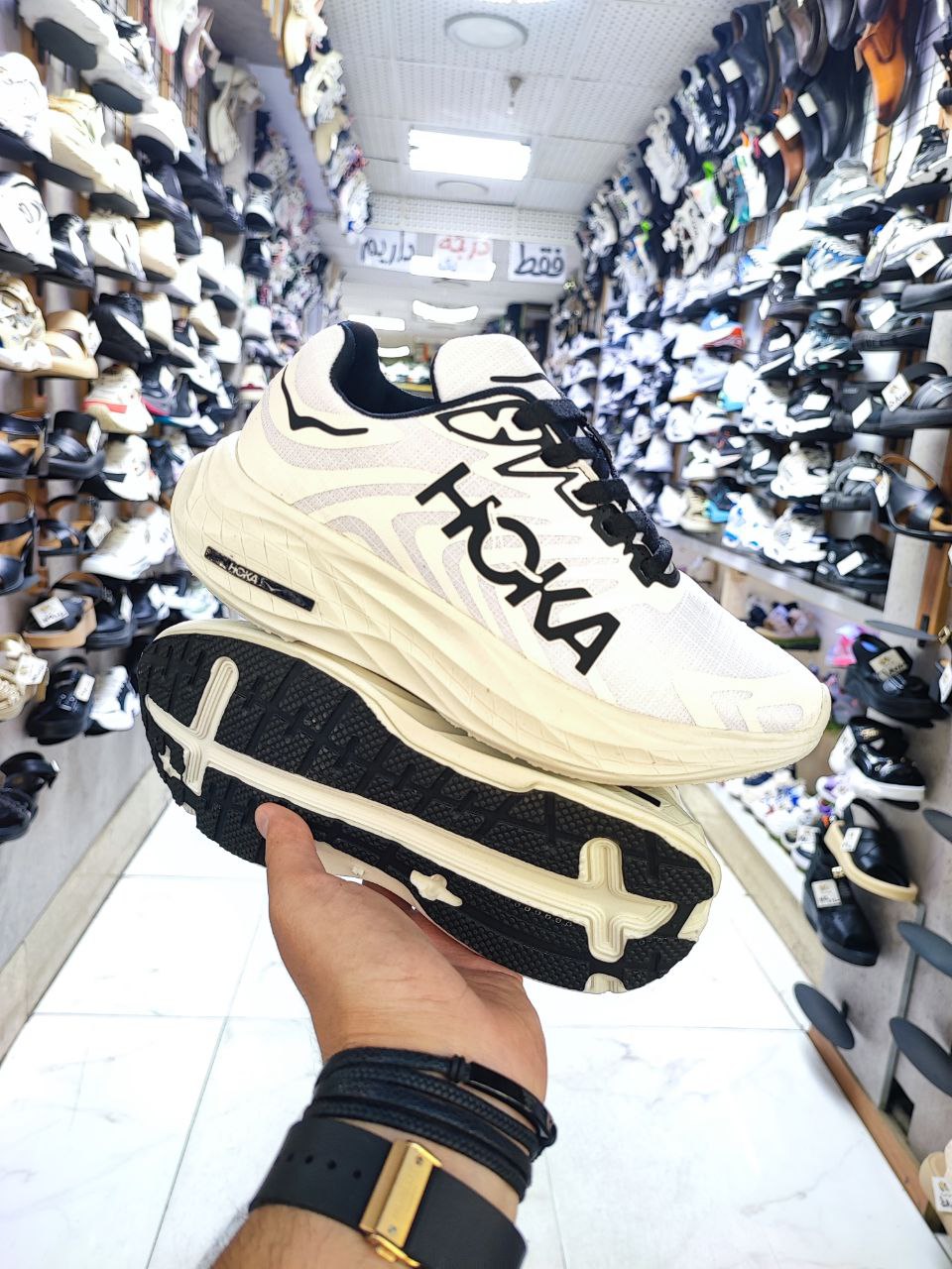 کتونی ورزشی مردانه هوکا کلیفتون کد 2078 Hoka Clifton Men's Sports Shoes Code 2078