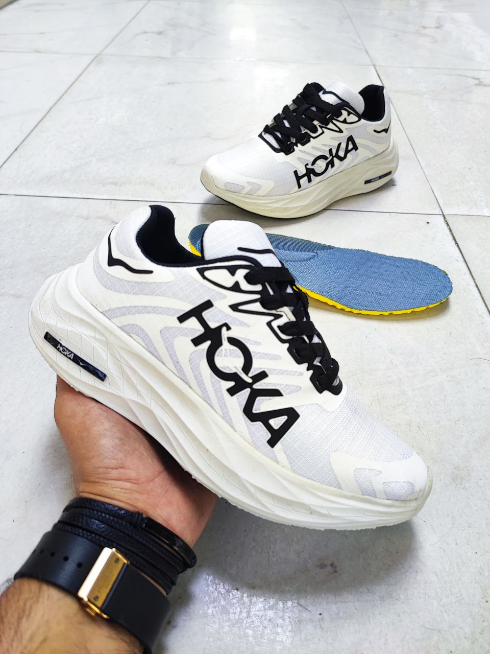 کتونی ورزشی مردانه هوکا کلیفتون کد 2078 Hoka Clifton Men's Sports Shoes Code 2078