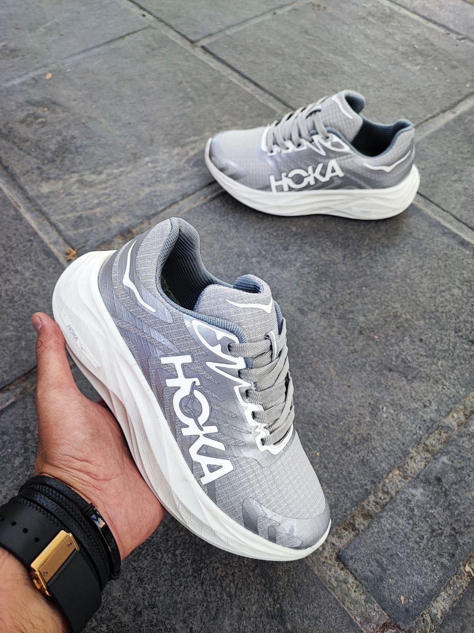 کتونی ورزشی مردانه هوکا کلیفتون کد 2079 Hoka Clifton Men's Sports Shoes Code 2079