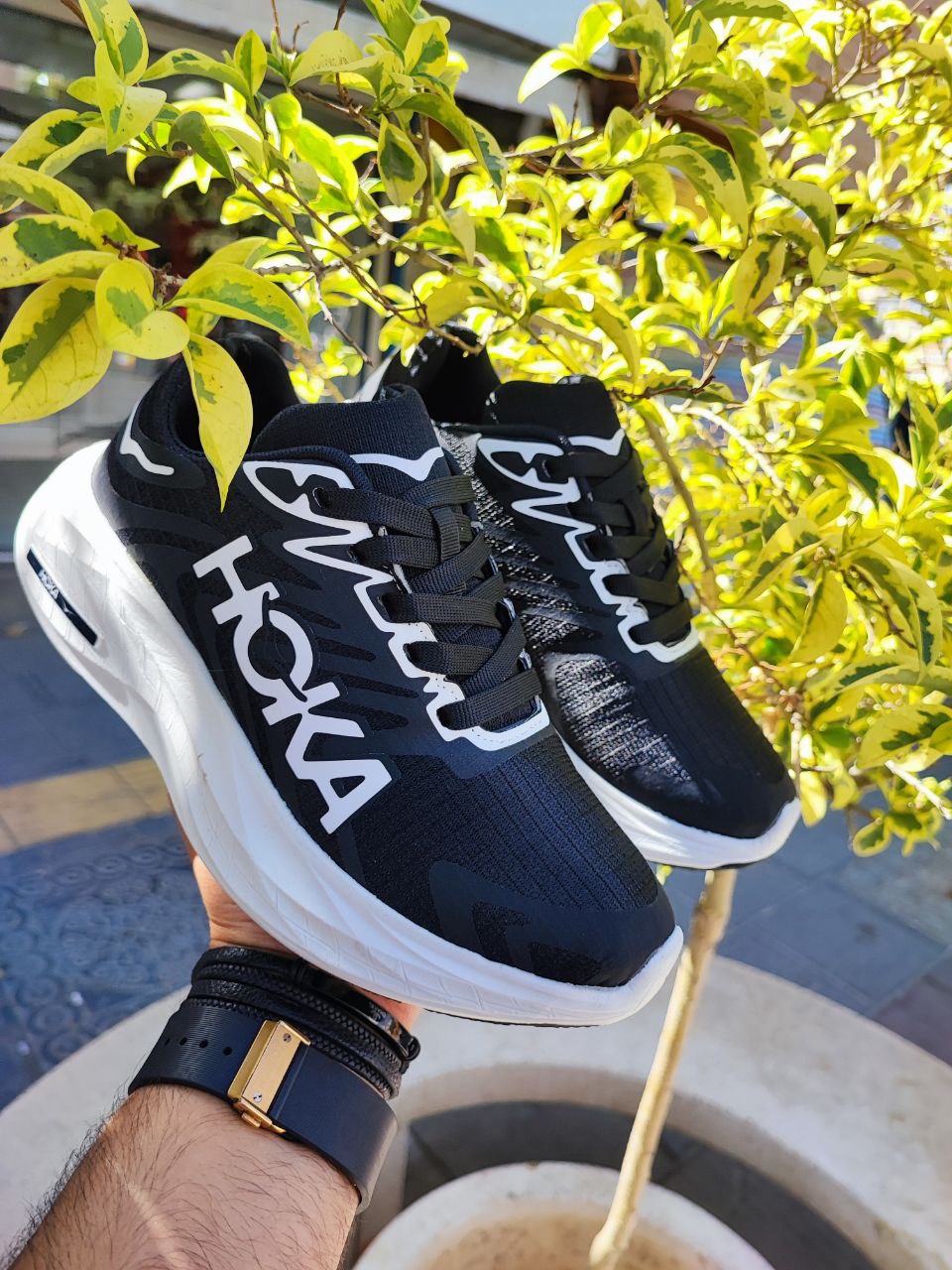 کتونی ورزشی‌مردانه هوکا کلیفتون کد 2080 Hoka Clifton Men's Sports Shoes Code 2080