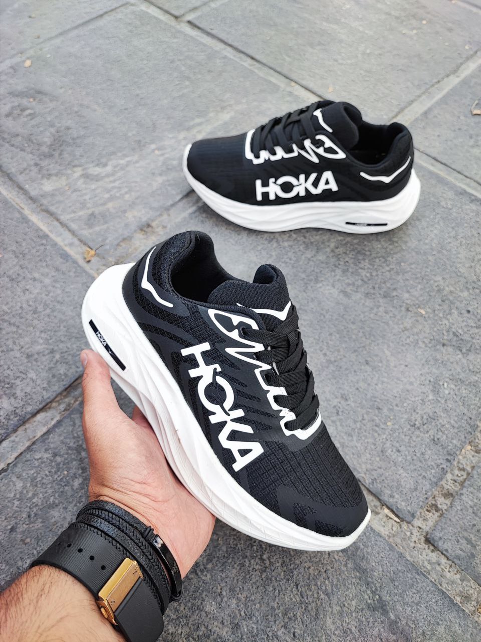 کتونی ورزشی‌مردانه هوکا کلیفتون کد 2080 Hoka Clifton Men's Sports Shoes Code 2080