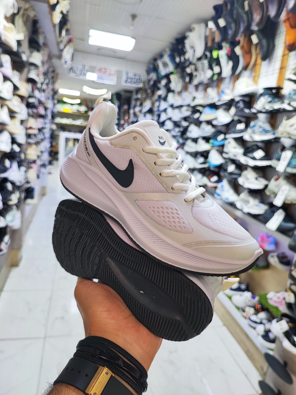 کفش نایک مدل گاید ست زنانه و مردانه و بزرگ پا کد 2085 Nike Guide Code 2085