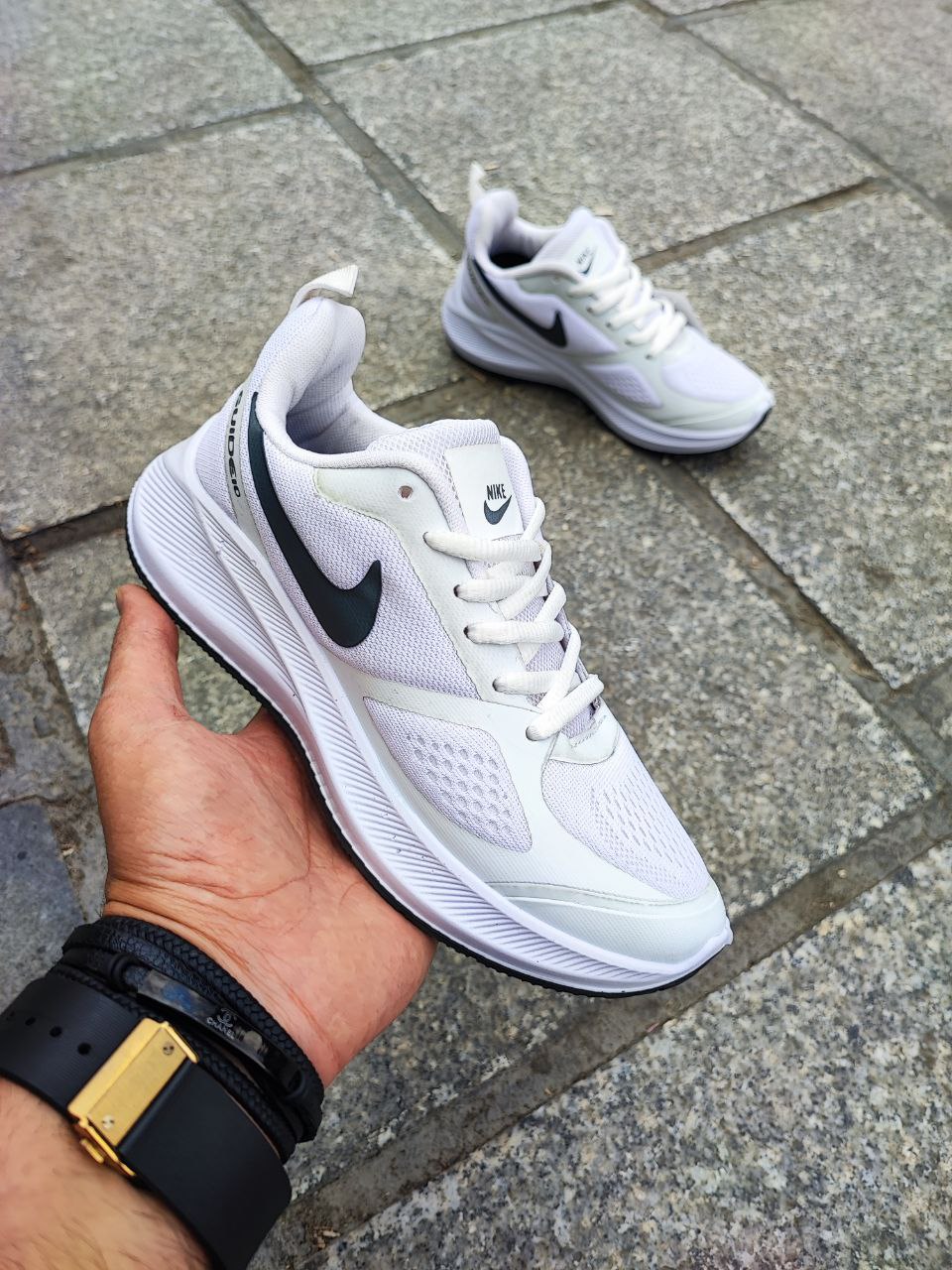 کفش نایک مدل گاید ست زنانه و مردانه و بزرگ پا کد 2085 Nike Guide Code 2085