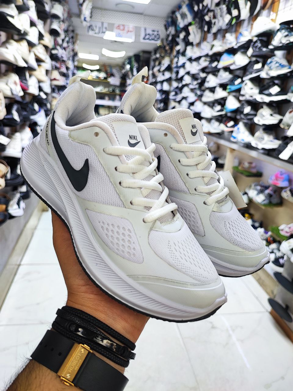 کفش نایک مدل گاید ست زنانه و مردانه و بزرگ پا کد 2085 Nike Guide Code 2085
