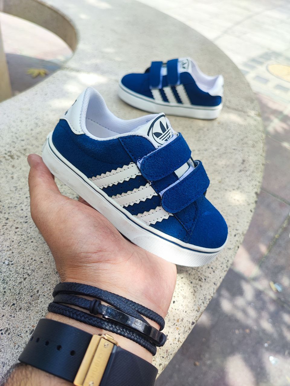آدیداس مدل سامبا بچه‌گانه کد 4015 Adidas Samba Code 4015