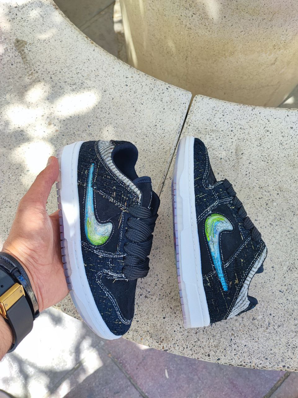 کتونی نایک دراگون پسرانه و دخترانه  کد 3053 Nike Dragon sneakers for boys and girls, code 3053