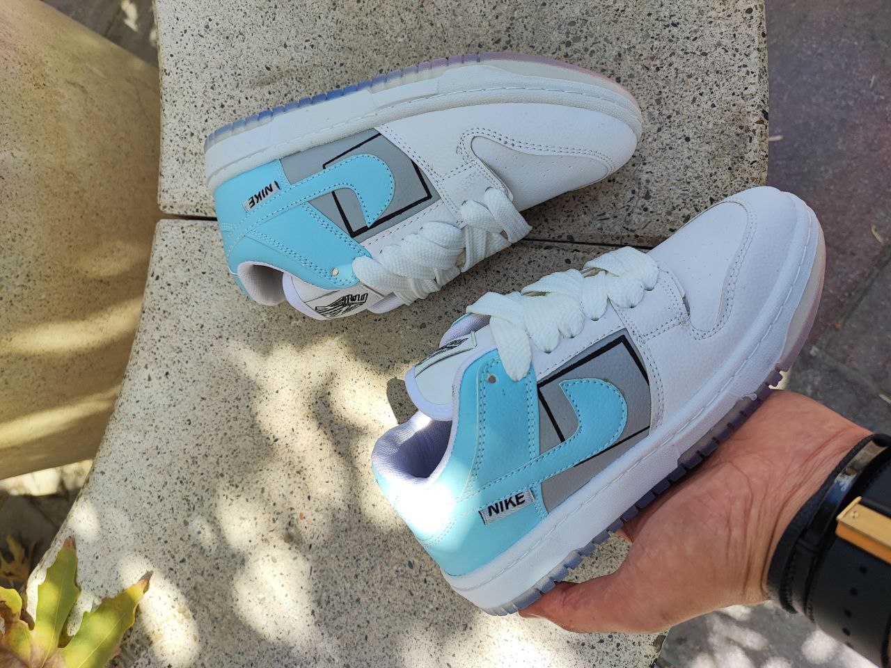 کتونی نایک جردن مانستر زنانه و مردانه و پسرانه و دخترانه کد 2092 Nike Jordan Monster sneakers for women, men, boys and girls, code 2092