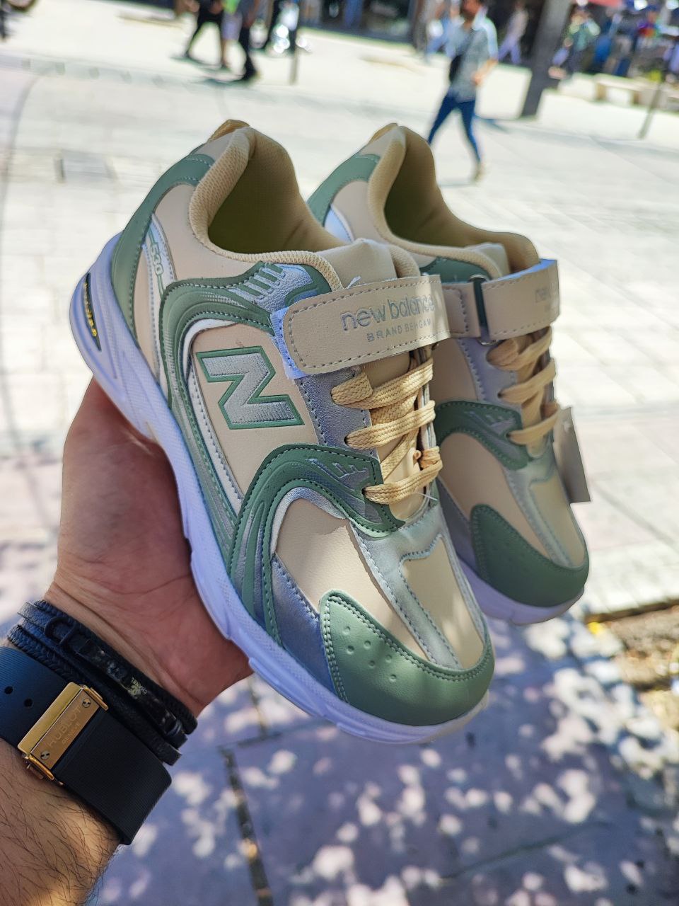 کتونی نیو بالانس ۵۳۰ مدارس شرکت بهگام کد 4018 New Balance 530 School Shoes Behgam Company Code 4018