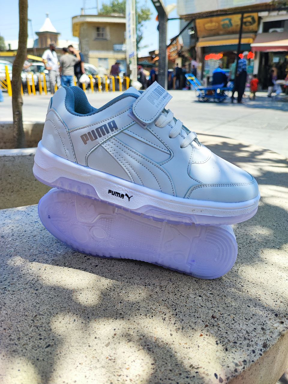 کتونی پوما  ویژه مدارس شرکت بهگام کد 4019 Puma sneakers for schools, Behgam Company, code 4019