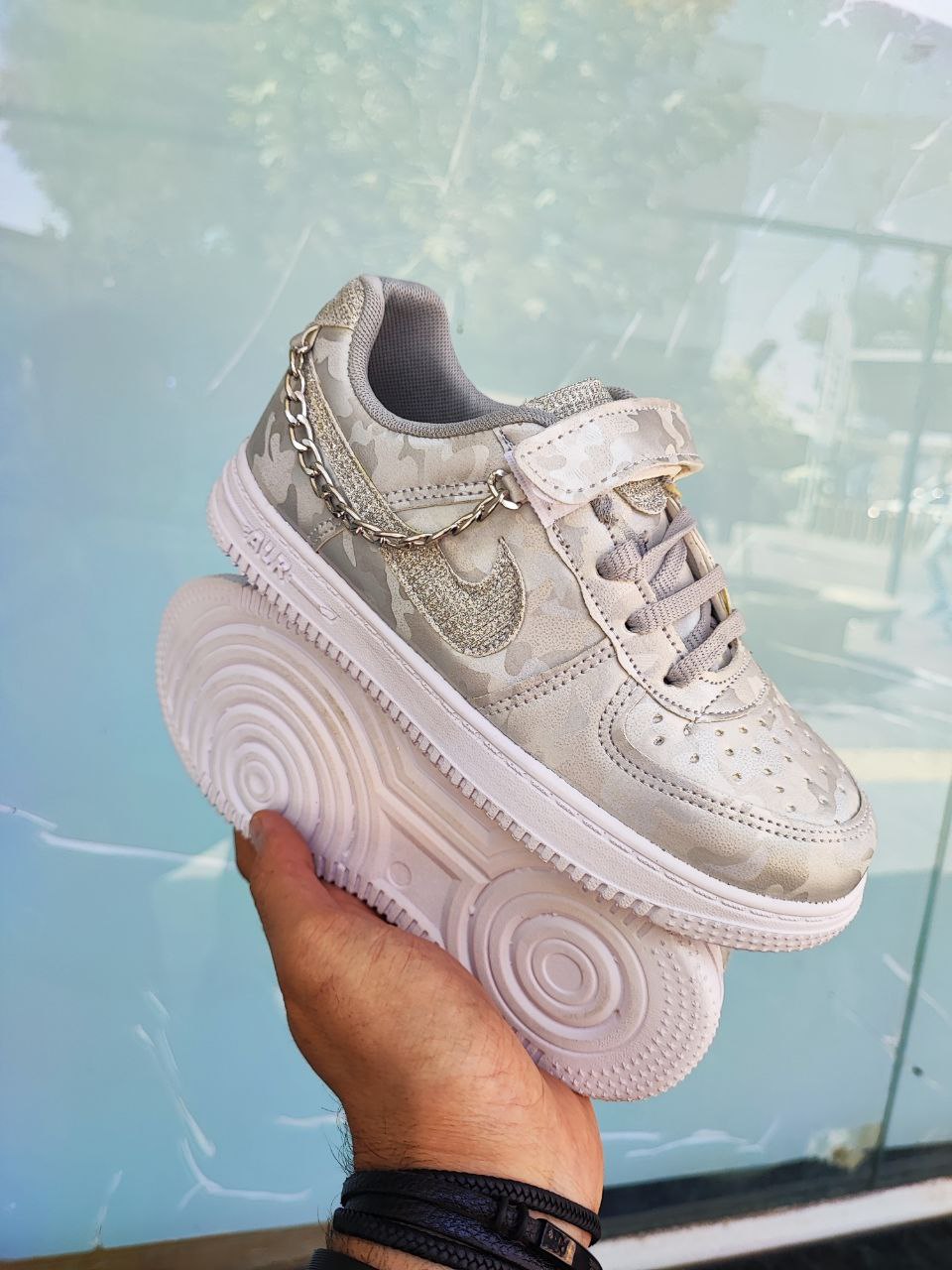 کتونی نایک ویژه مدارس کد 4021 Nike sneakers for schools, code 4021