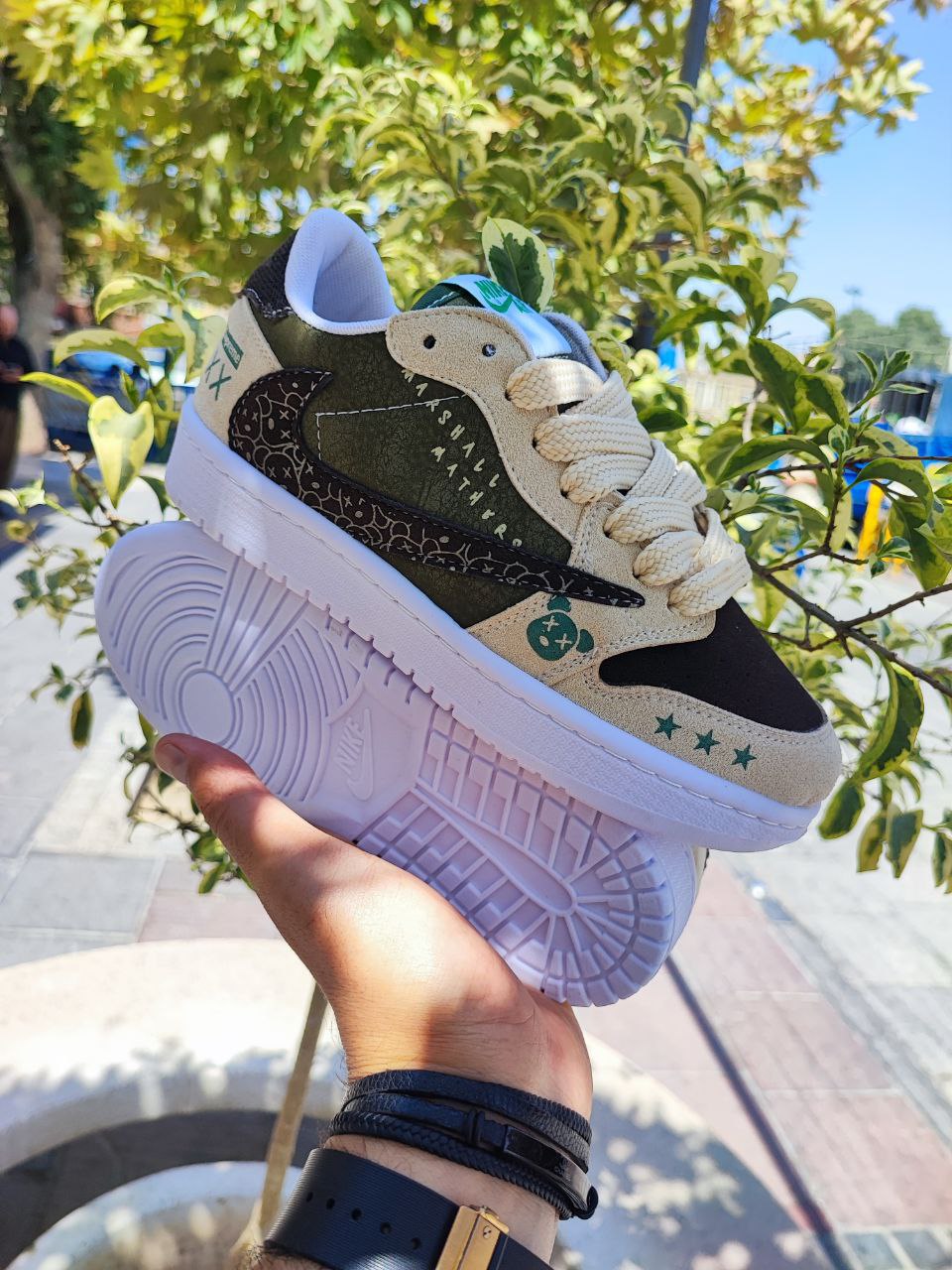 کتونی مردانه نایک جردن ترویس کد 2099 Nike Jordan Travis Men's Sneakers Code 2099