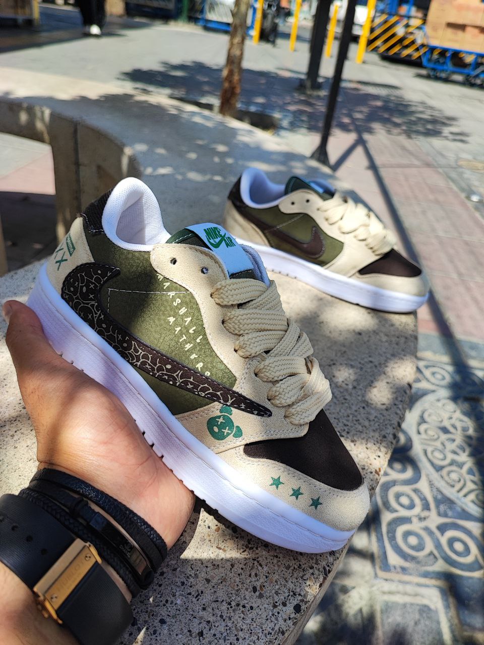 کتونی مردانه نایک جردن ترویس کد 2099 Nike Jordan Travis Men's Sneakers Code 2099