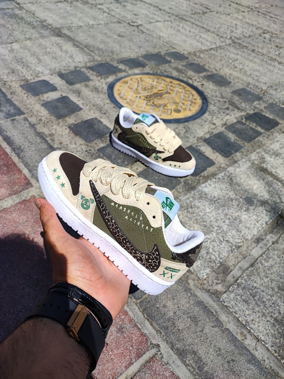 کتونی مردانه نایک جردن ترویس کد 2099 Nike Jordan Travis Men's Sneakers Code 2099