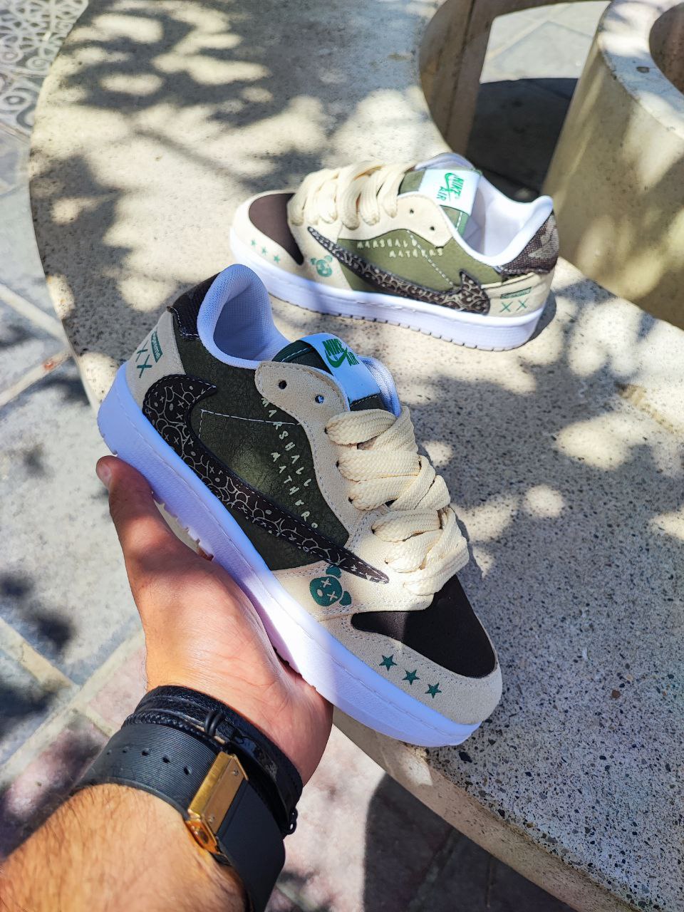 کتونی مردانه نایک جردن ترویس کد 2099 Nike Jordan Travis Men's Sneakers Code 2099