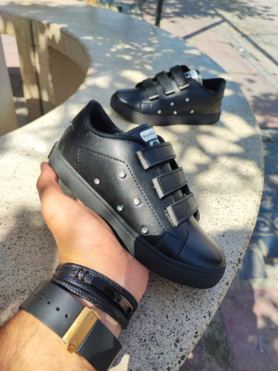 کتونی ونسی دخترانه مدارس کد 4031 Vans girls' school uniform code 4031