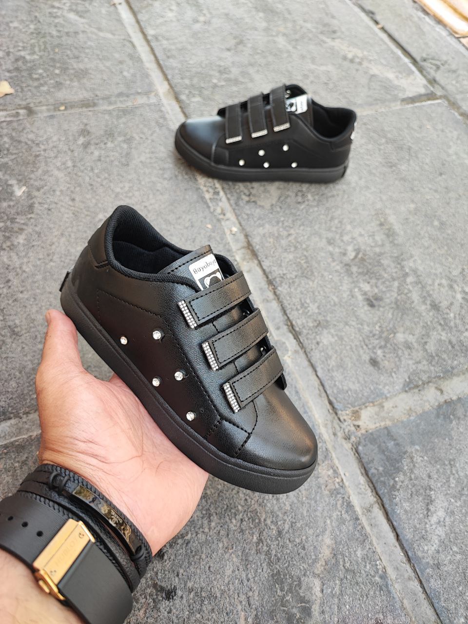 کتونی ونسی دخترانه مدارس کد 4031 Vans girls' school uniform code 4031