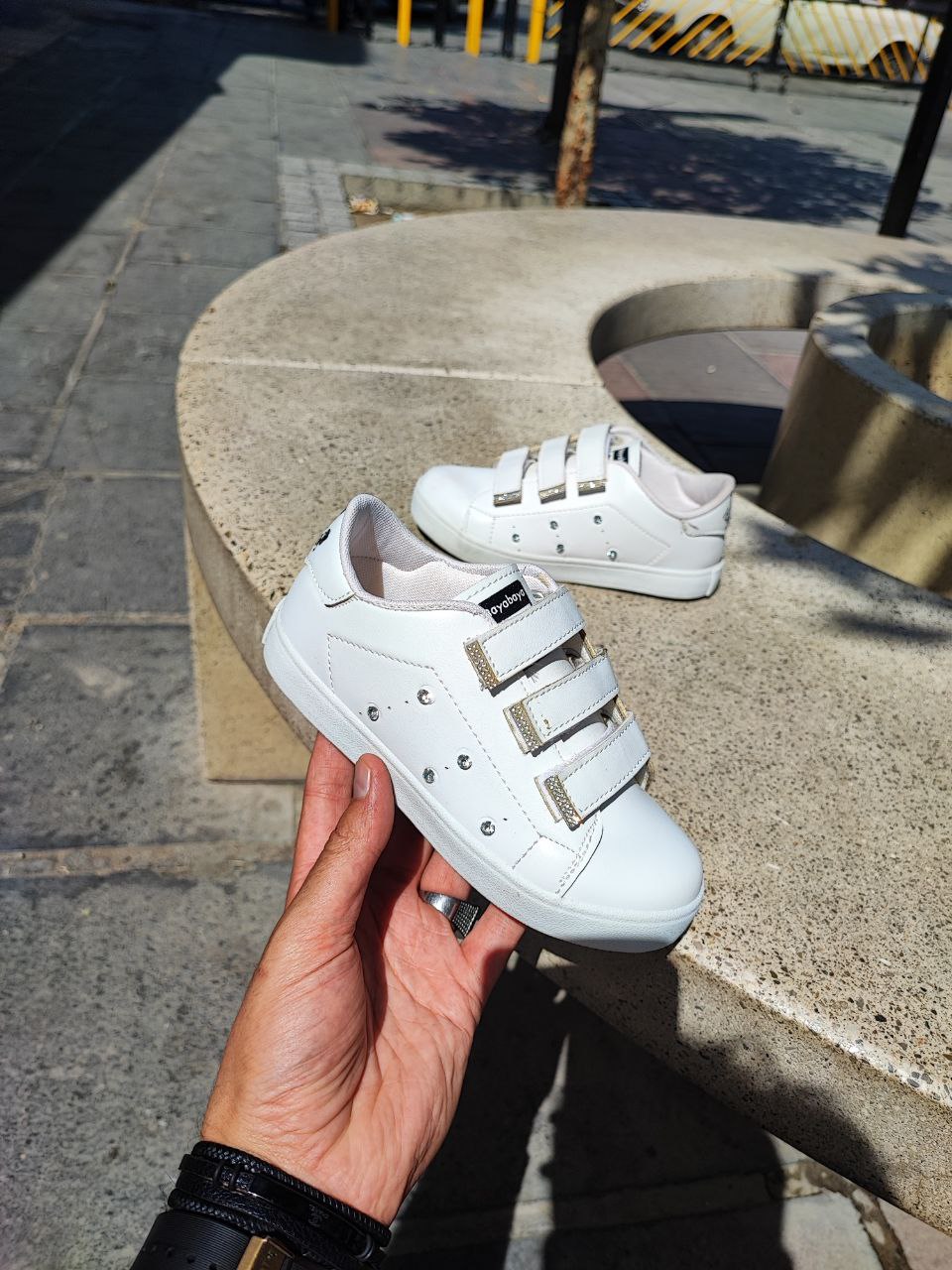 کتونی ونسی دخترانه مدارس کد 4032 Vans girls' school uniform code 4032