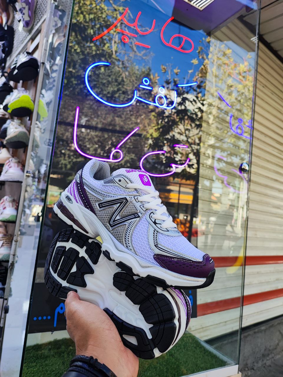 کتونی ورزشی مردانه و بزرگپا نیوبالانس ۸۶۰ کد 2101 New balance 860 Code 2101