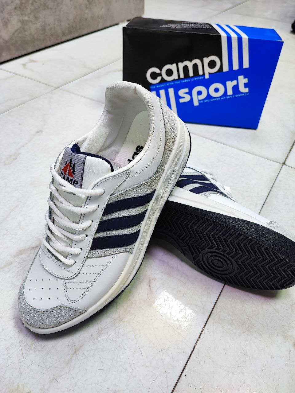 آدیداس آنفالوس کمپ چرم طبیعی کد 2123