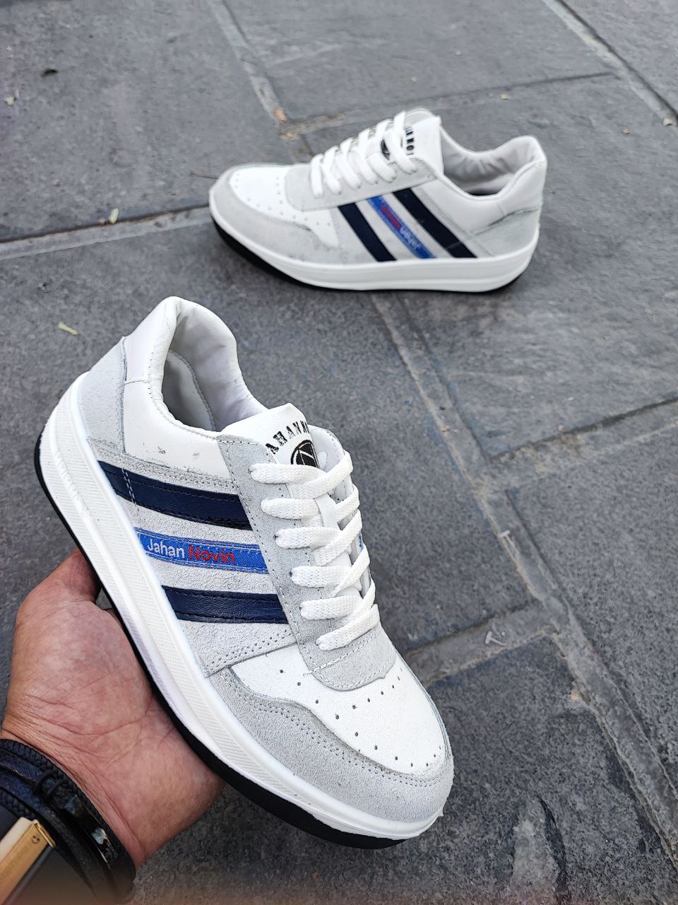 آدیداس آنفالوس کمپ چرم طبیعی کد 2124