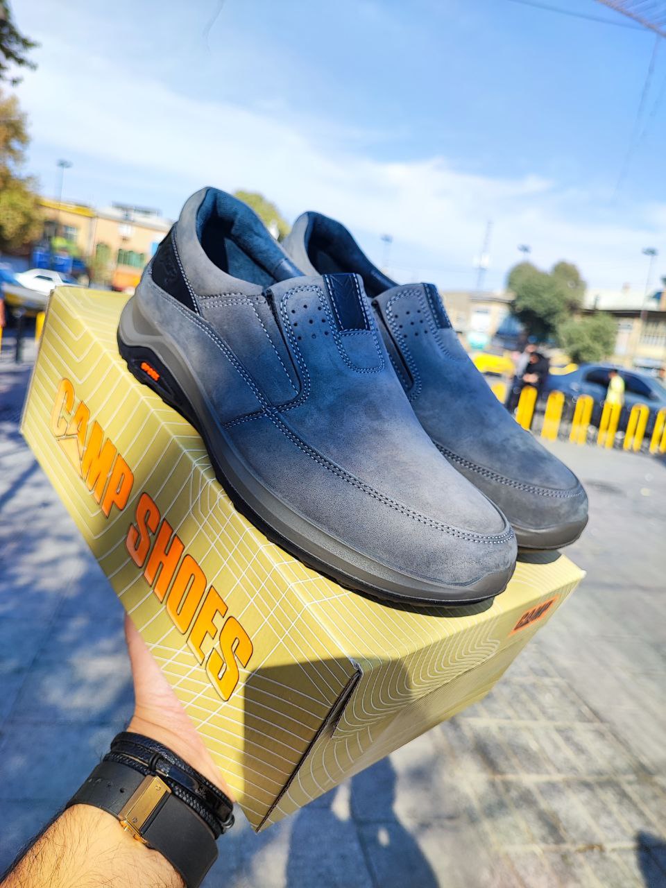 کفش طبی کلارک شرکت کمپ چرم طبیعی نبوک کد 2129 کفش طبی کلارک شرکت کمپ چرم طبیعی نبوک کد 2129