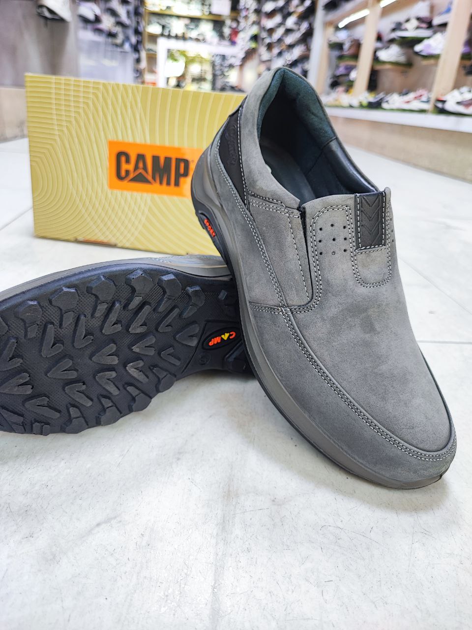 کفش طبی کلارک شرکت کمپ چرم طبیعی نبوک کد 2129 کفش طبی کلارک شرکت کمپ چرم طبیعی نبوک کد 2129