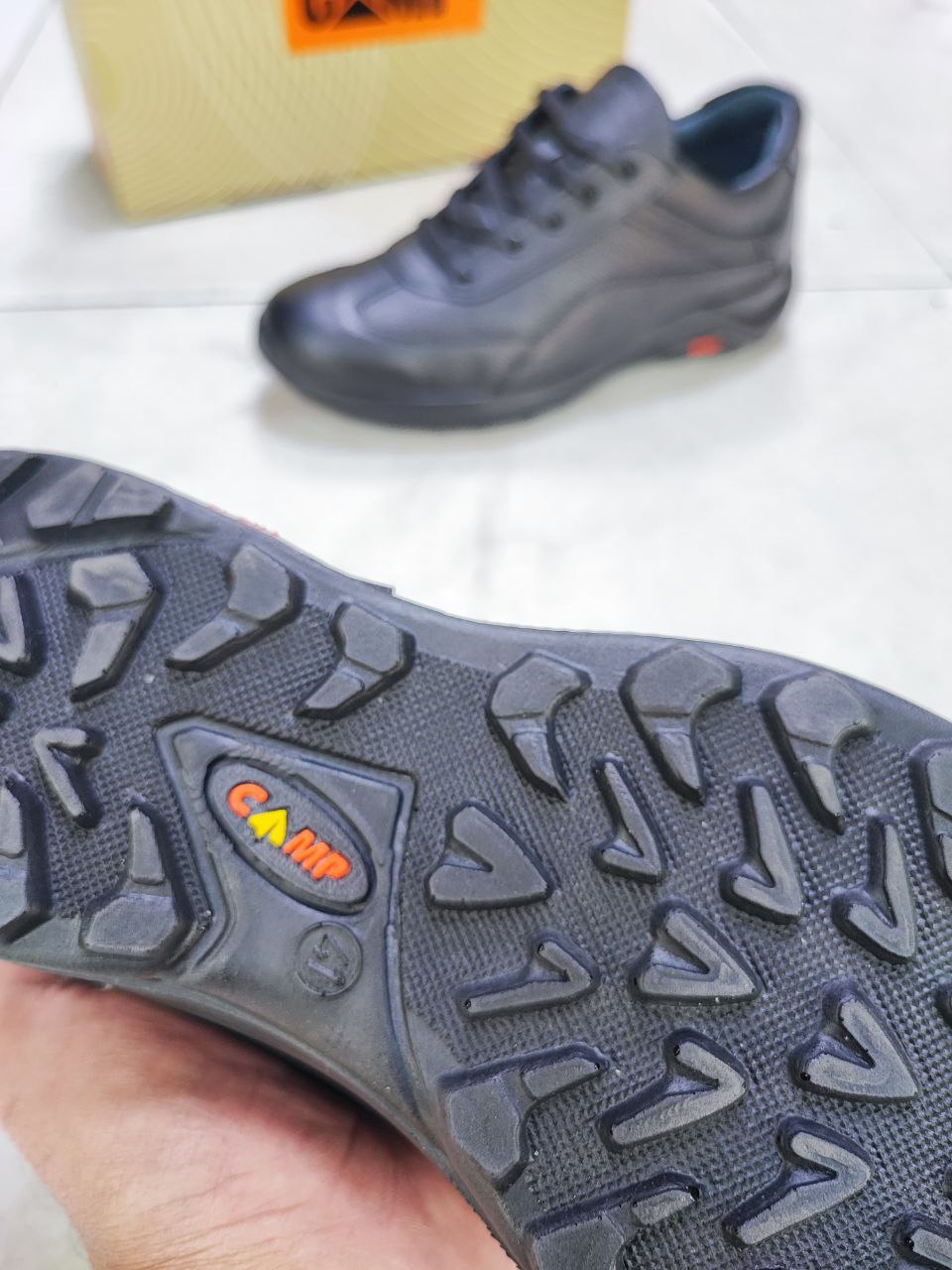 کفش مدل اکو شرکت کمپ تمام چرم طبیعی کد 2130