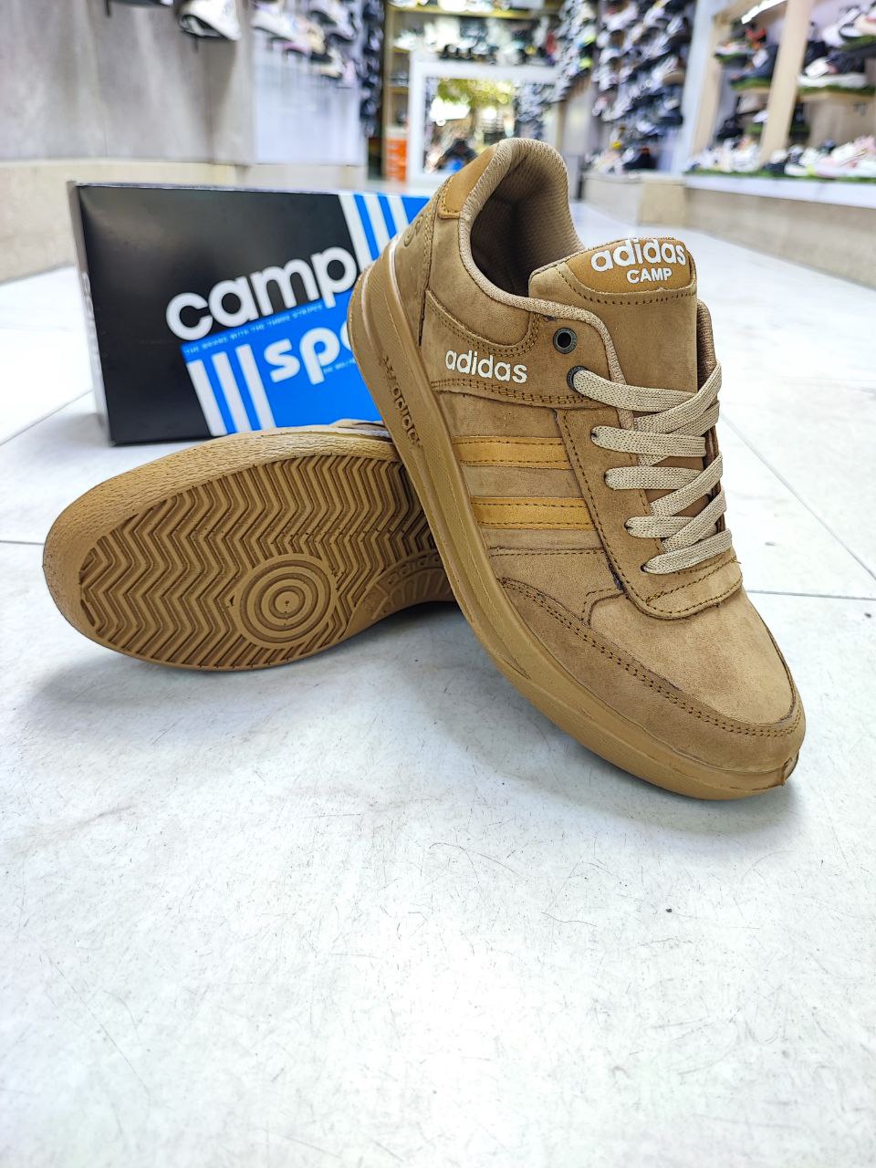 کفش ساپورت مدل رئال شرکت کمپ کد 2142