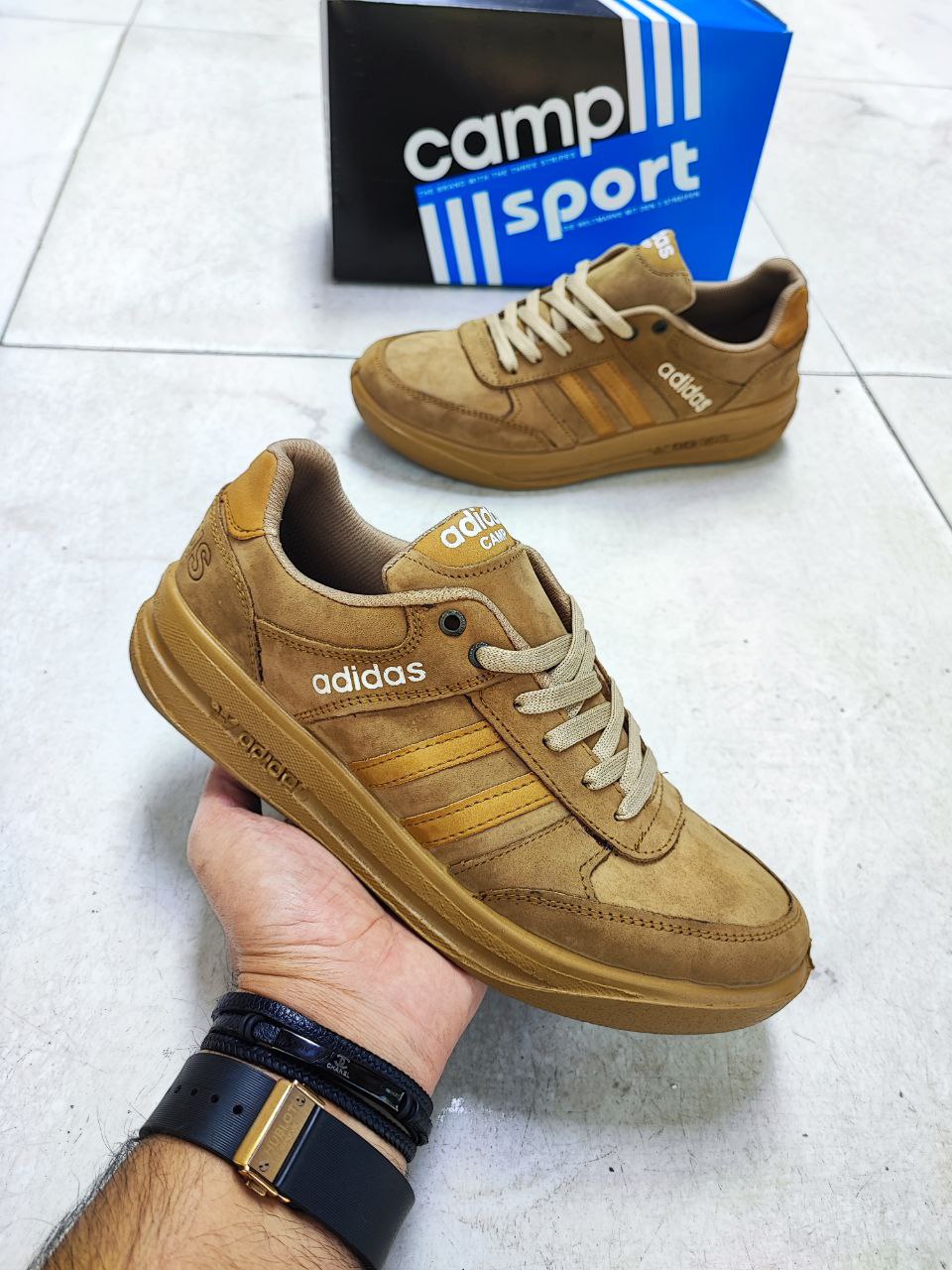 کفش ساپورت مدل رئال شرکت کمپ کد 2142