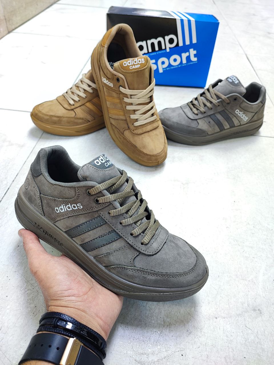 کفش ساپورت مدل رئال شرکت کمپ کد 2143