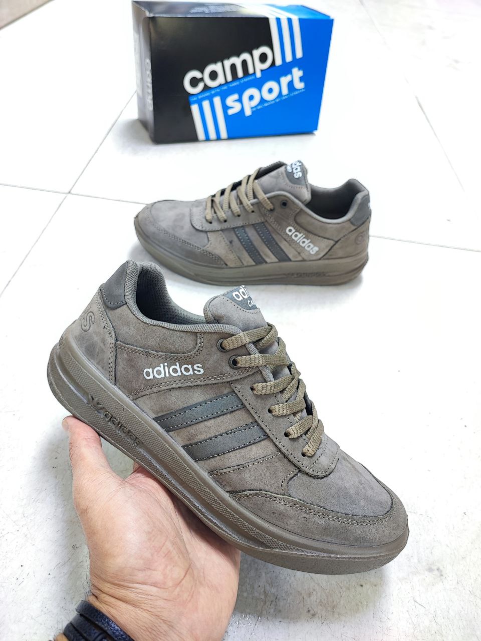 کفش ساپورت مدل رئال شرکت کمپ کد 2143