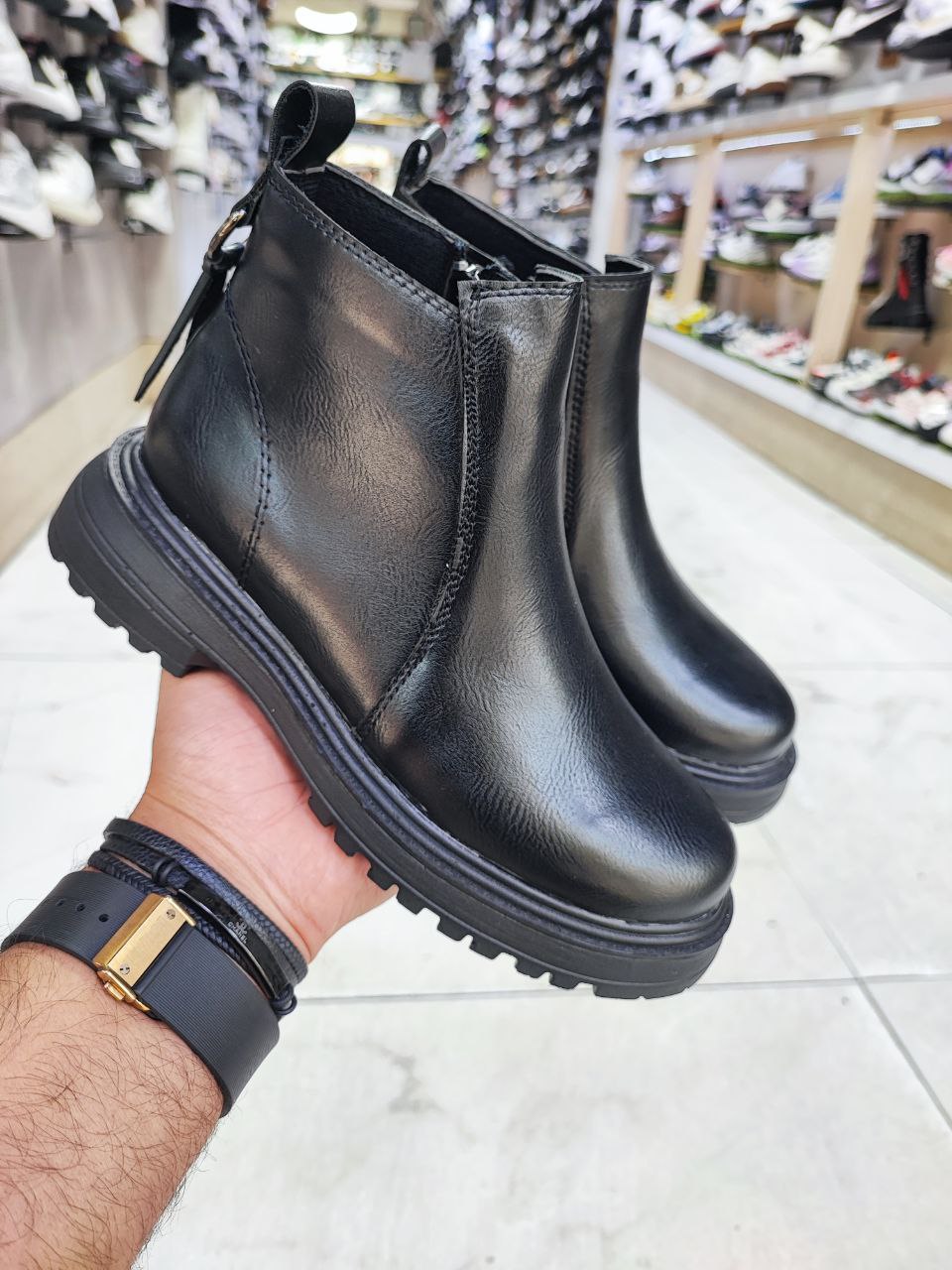 نیم پوتین زنانه پشت حلقه کد 3066