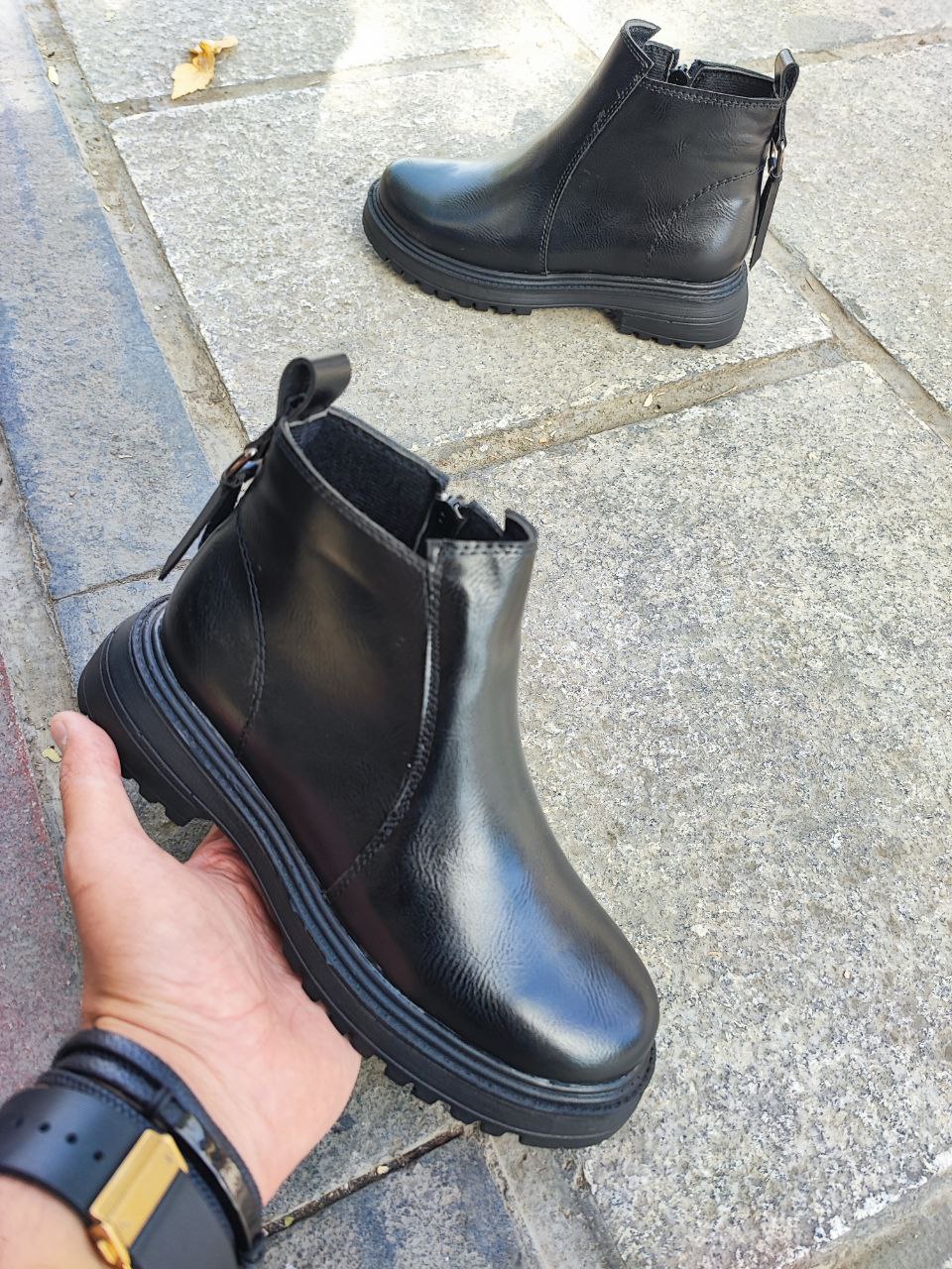 نیم پوتین زنانه پشت حلقه کد 3066