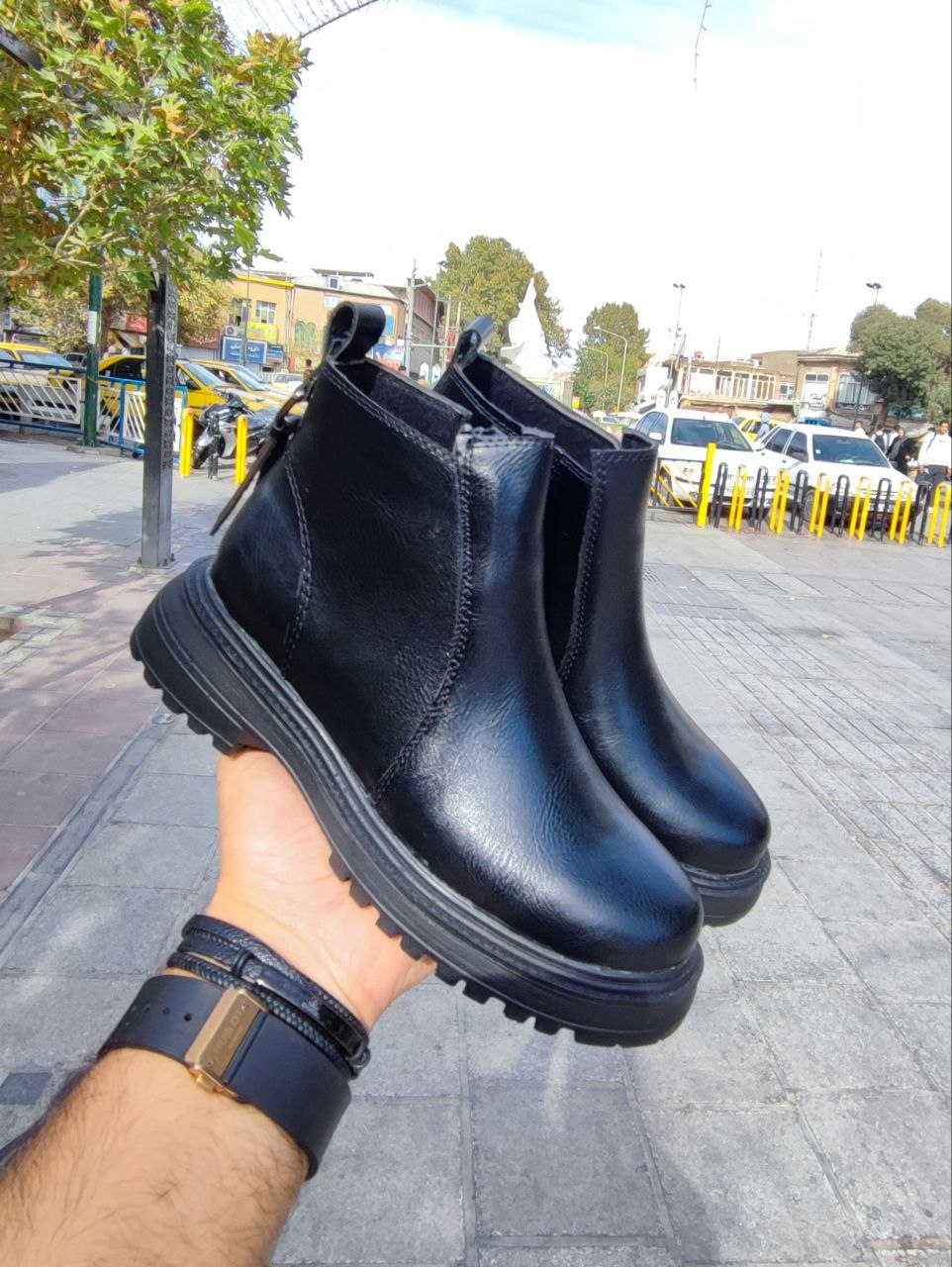 نیم پوتین زنانه پشت حلقه کد 3066