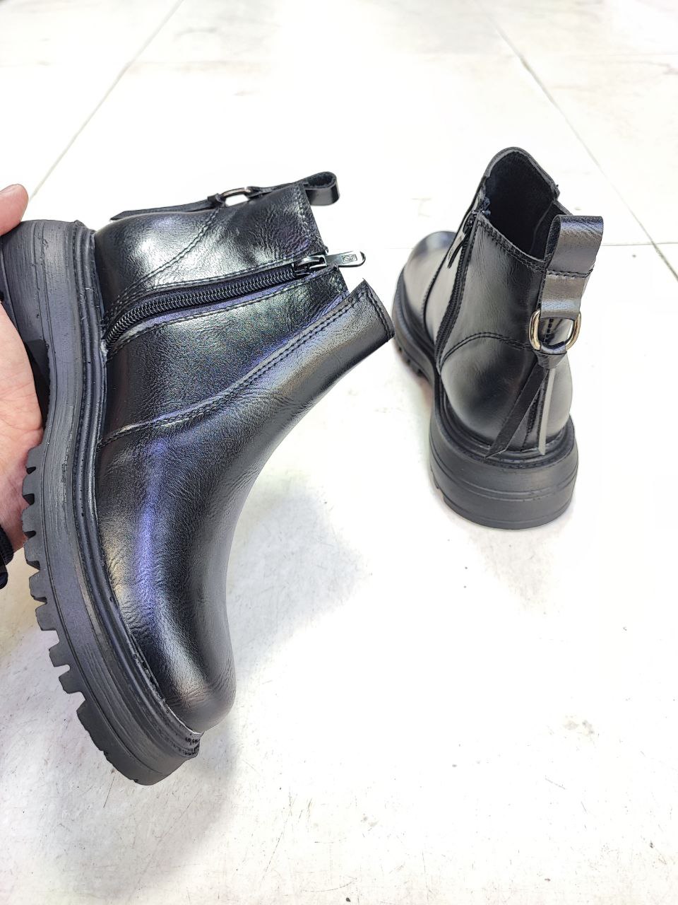 نیم پوتین زنانه پشت حلقه کد 3066