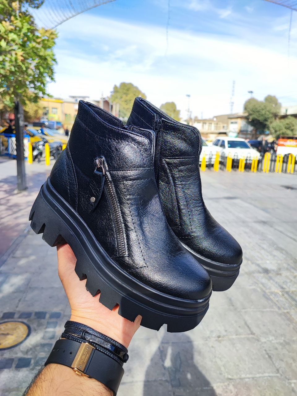 نیم پوتین زنانه پشت حلقه کد 3067