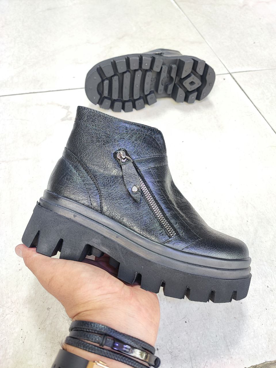 نیم پوتین زنانه پشت حلقه کد 3067