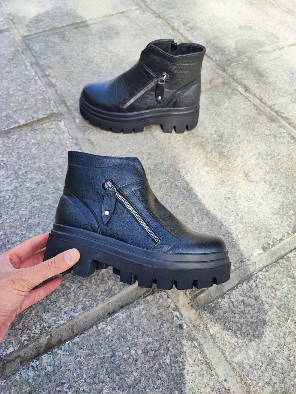 نیم پوتین زنانه پشت حلقه کد 3067