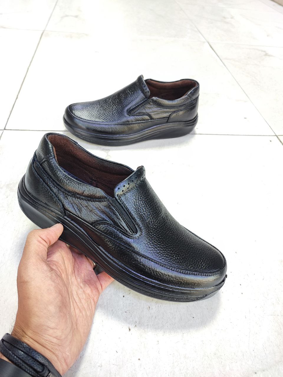 کفش پرفکت طبی تمام چرم طبیعی کد 2149