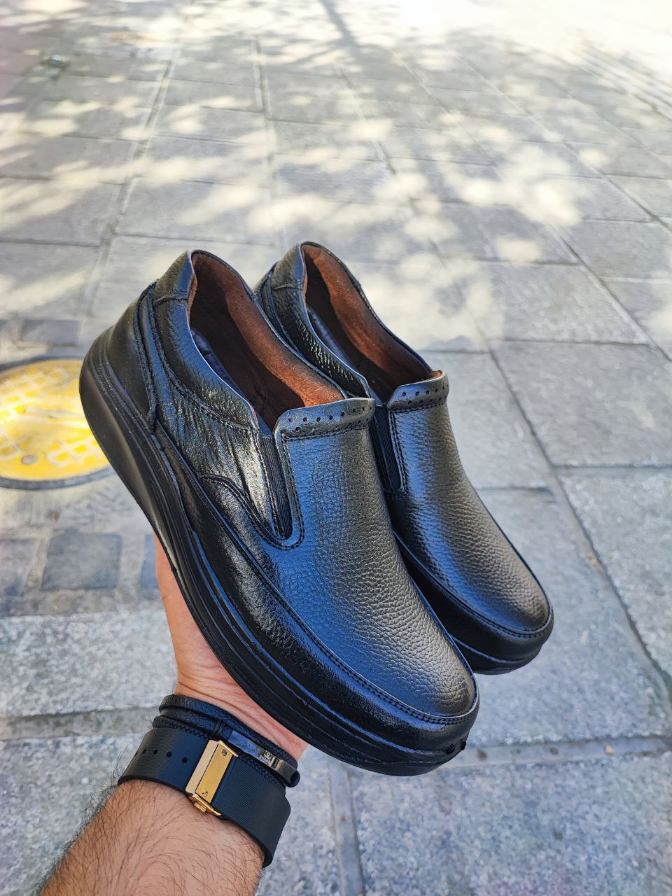 کفش پرفکت طبی تمام چرم طبیعی کد 2149